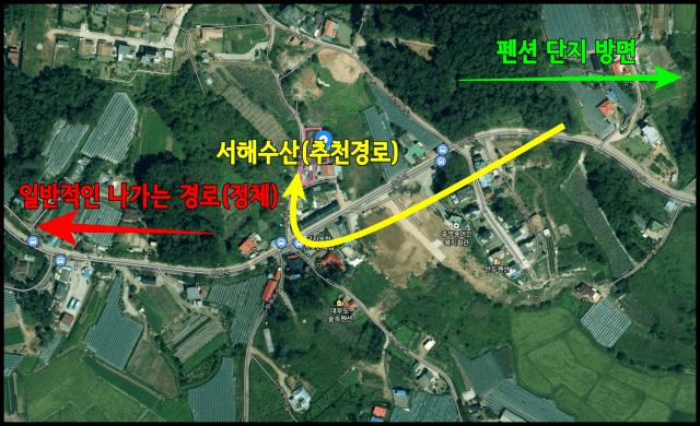 대부도 주말 차밀림